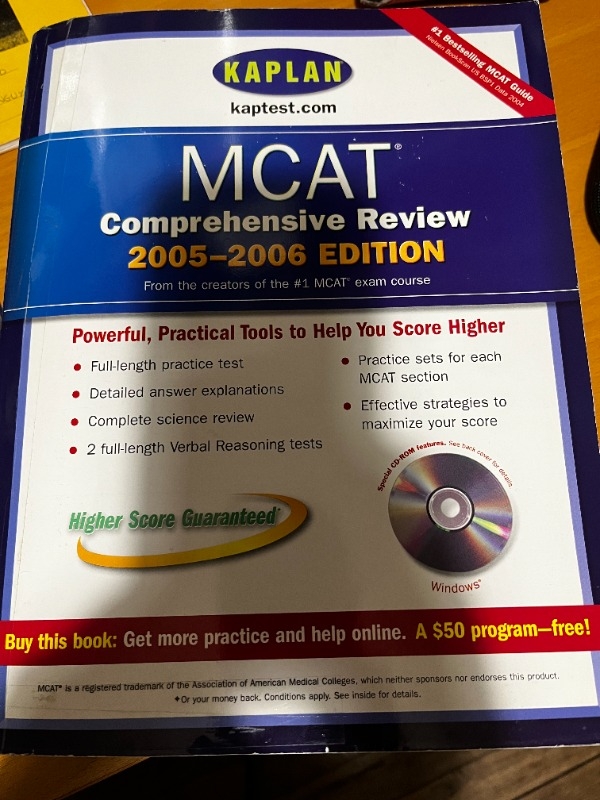 Livre mcat de preparation me