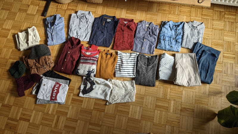 Lot vêtements