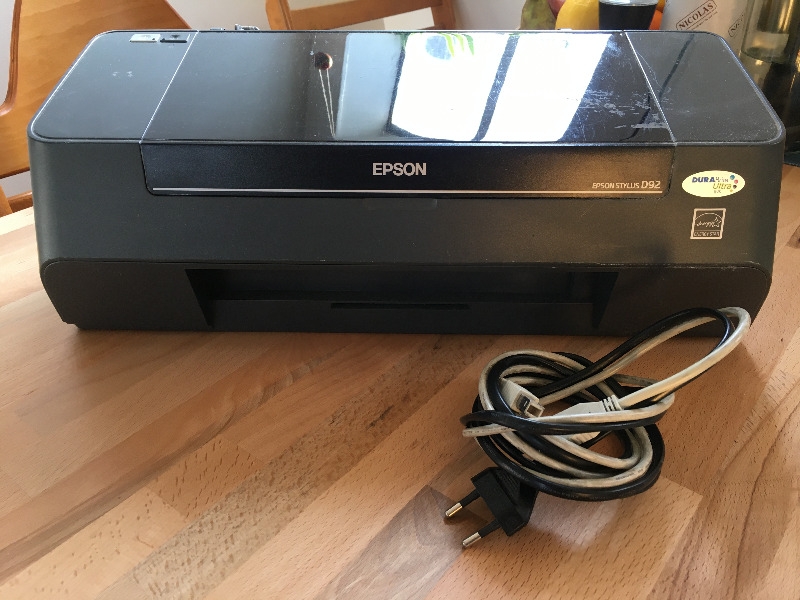 Impriment epson stylus d92