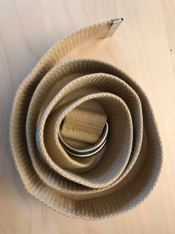 Ceinture beige en nylon 115 