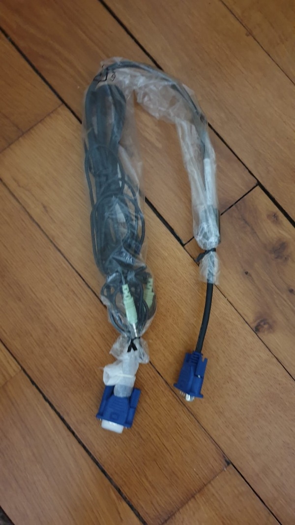 Cable vga + cable son