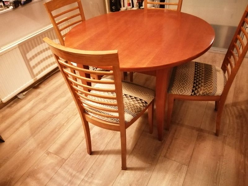 Table plus, rallonge merisie