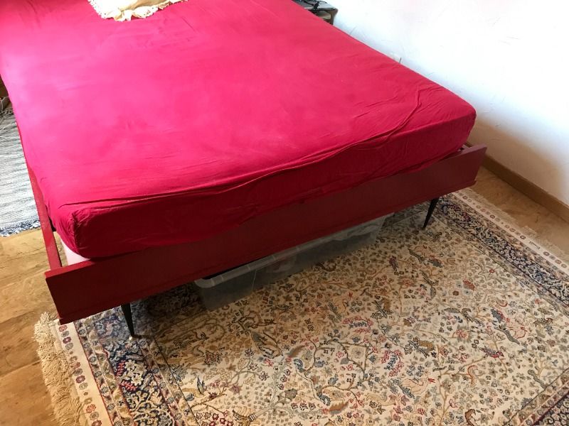 Matelas 140 avec sommier + c